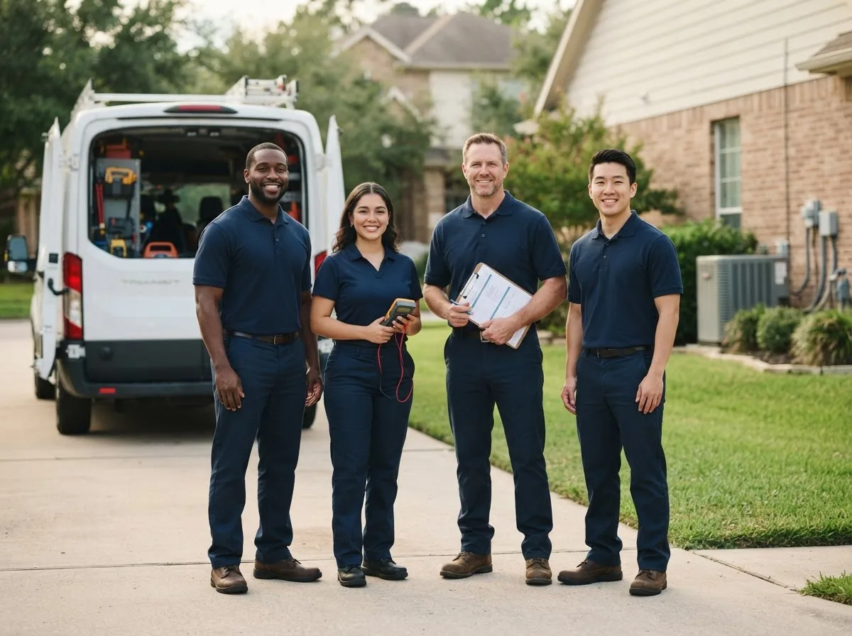 Certified HVAC technician near Clam Lake, WI